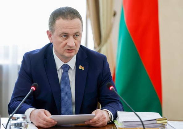 BELARUS, MINSK - OCTOBER 1, 2026: Belarus Prime Minister Alexandr Turchin attends a meeting of the Council of Ministers of the Union State of Russia and Belarus at the House of the Belarusian Government Minsk Belarus - ZUMAt113 20261001_zaa_t113_159 Copyright: xDmitryxAstakhovx