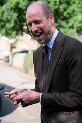 Britain s Prince William visits flood-affected communities in Skenfrith Britain s Prince William, Prince of Wales, reacts after receiving a carved Welsh Spoon, as he meets local residents to hear about the impact of flooding on their community, during a visit focused on flood risk and climate resilience, in Skenfrith, Wales, Britain, October 1, 2026. REUTERS Mathieu Willcocks Pool REFILE - ADDS INFORMATION ABOUT THE SPOON, Credit:Mathieu Willcocks PA ROTA - B68 Avalon UNITED KINGDOM, SKENFRITH Copyright: xMathieuxWillcocksx xPAxROTAx-xB68x xAvalonx 1139786089