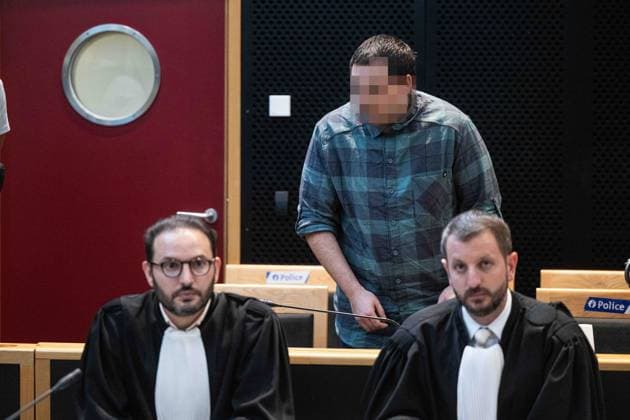 RECORD DATE NOT STATED The accused, Laurent Andris pictured during the jury selection for the trial of Laurent Andris, accused of killing his 65-year-old mother, Gabrielle Hannot., at the Hainaut province Assize Court in Mons, on Thursday 1 October 2026. The events date back to April 21, 2023, in Villers-Poterie (Gerpinnes). The accused rammed the neighbours cars twice. The police arrived later (called by neighbours), 65-year-old Gabrielle Hannot was already dead. Defence lawyer confirmed the accused committed the acts while under the influence of narcotics. The man, aged 32 at the time of the events, struck his mother with several objects, including a box cutter, with extreme violence. Laurent Andris had been convicted of attempted murder in 2016. He had been  EMILExWINDAL 188437108