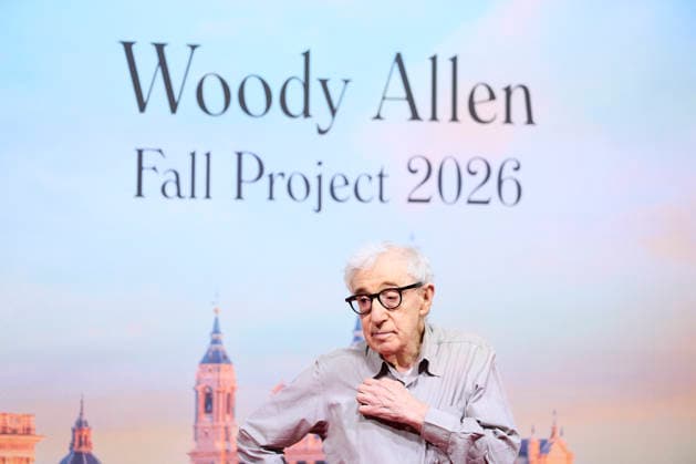 October 1, 2026, Madrid, Madrid, Spain: Woody Allen attends Presentation the Filming of Woody AllenÃ¢â‚¬â ¢s new film in Madrid presentation at Teatros del Canal on October 1, 2026 in Madrid, Spain Madrid Spain - ZUMAg15_ 20261001_zaf_g15_006 Copyright: xJackxAbuinx