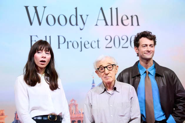 October 1, 2026, Madrid, Madrid, Spain: Woody Allen, Alexi Wasser, Peter Vives attends Presentation the Filming of Woody AllenÃ¢â‚¬â ¢s new film in Madrid presentation at Teatros del Canal on October 1, 2026 in Madrid, Spain Madrid Spain - ZUMAg15_ 20261001_zaf_g15_025 Copyright: xJackxAbuinx