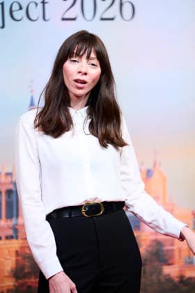 October 1, 2026, Madrid, Madrid, Spain: Alexi Wasser attends Presentation the Filming of Woody Allenâ€⠢s new film in Madrid presentation at Teatros del Canal on October 1, 2026 in Madrid, Spain Madrid Spain - ZUMAg15_ 20261001_zaf_g15_031 Copyright: xJackxAbuinx