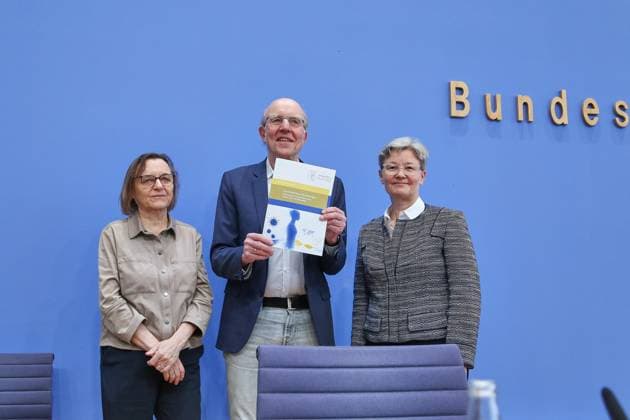 Berlin, Germany, October 1, 2026 Federal Press Conference: Post-Infectious Diseases—Care, Research, and Prevention: The Case of Long COVID Carmen Scheibenbogen, Deputy Director of the Institute of M Copyright: xdtsxNachrichtenagenturx dts_137018