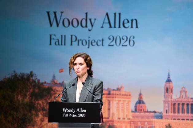 October 1, 2026, Madrid, Madrid, Spain: Isabel Diaz Ayuso, President of Madrid attends Presentation the Filming of Woody AllenÃ¢â‚¬â ¢s new film in Madrid presentation at Teatros del Canal on October 1, 2026 in Madrid, Spain Madrid Spain - ZUMAg15_ 20261001_zaf_g15_043 Copyright: xJackxAbuinx
