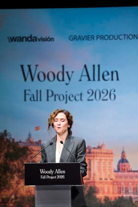 October 1, 2026, Madrid, Madrid, Spain: Isabel Diaz Ayuso, President of Madrid attends Presentation the Filming of Woody AllenÃ¢â‚¬â ¢s new film in Madrid presentation at Teatros del Canal on October 1, 2026 in Madrid, Spain Madrid Spain - ZUMAg15_ 20261001_zaf_g15_046 Copyright: xJackxAbuinx