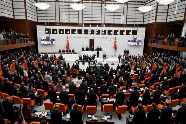 Turkish President Recep Tayyip Erdogan ANKARA, TURKIYE - OCTOBER 1: Turkish President Recep Tayyip Erdogan attends the Opening Event of the 5th Legislative Year of the 28th Term of the Grand National Assembly of Turkiye (GNAT), in Ankara, Turkiye on October 1, 2026. Rasit Aydogan Anadolu Ankara Turkey. Editorial use only. Please get in touch for any other usage.  Copyright: x2026xAnadoluxRasitxAydoganx