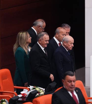 5th Legislative Year of the 28th Term at the Grand National Assembly of Turkiye ANKARA, TURKIYE - OCTOBER 1: Leader of the Nationalist Movement Party (MHP) Devlet Bahceli attends opening of the 5th Legislative Year of the 28th Term at the Grand National Assembly of Turkiye (TBMM) in Ankara, Turkiye on October 1, 2026. Ercin Erturk Anadolu Ankara Turkey. Editorial use only. Please get in touch for any other usage. Copyright: x2026xAnadoluxErcinxErturkx