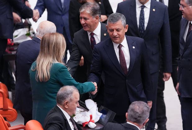 5th Legislative Year of the 28th Term at the Grand National Assembly of Turkiye ANKARA, TURKIYE - OCTOBER 1: Leader of the Republican People s Party (CHP) Ozgur Ozel attends the opening session of the 5th Legislative Year of the 28th Term at the Grand National Assembly of Turkiye (TBMM) in Ankara, Turkiye on October 1, 2026. Ercin Erturk Anadolu Ankara Turkey. Editorial use only. Please get in touch for any other usage. Copyright: x2026xAnadoluxErcinxErturkx