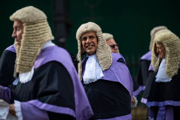 October 1, 2026, London, London, UK: LONDON, UK. Members of the legal profession mark the start of the legal year with a religious service in Westminster Abbey followed by a reception at the Westminster Abbey, hosted by the Lord Chancellor. The custom dates back to the Middle Ages when the High Court was held in Westminster Hall and judges would walk over to Westminster Abbey for the service. London UK  - ZUMAl94_ 20261001_zaf_l94_008 Copyright: xStephenxChungx