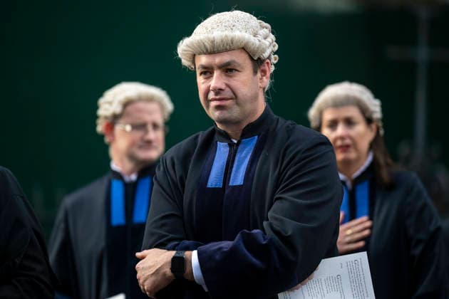 October 1, 2026, London, London, UK: LONDON, UK. Members of the legal profession mark the start of the legal year with a religious service in Westminster Abbey followed by a reception at the Westminster Abbey, hosted by the Lord Chancellor. The custom dates back to the Middle Ages when the High Court was held in Westminster Hall and judges would walk over to Westminster Abbey for the service. London UK - ZUMAl94_ 20261001_zaf_l94_023 Copyright: xStephenxChungx