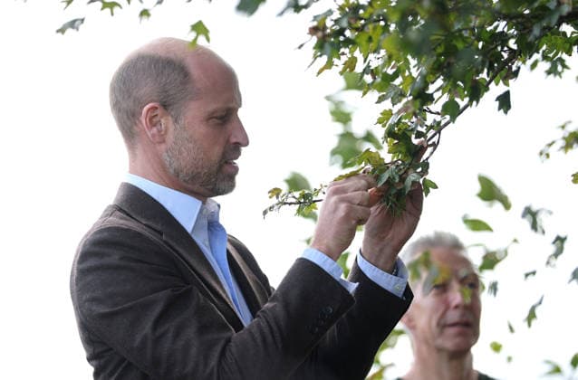The Prince Of Wales Visits Monmouthshire And Herefordshire ABERGAVENNY, WALES - OCTOBER 01: Prince William, Prince Of Wales participates in a seed collection activity and hears about the progress towards the goal of planting one million trees during his visit to charity Stump Up For Trees, which aims to plant native trees across South Wales, at White Castle Farm on October 01, 2026 in Abergavenny, Wales. The Prince of Wales visited the region to meet with those tackling the threat of flooding caused by extreme weather conditions., Credit:Chris Jackson PA ROTA - B68 Avalon United Kingdom, Wales, Abergavenny  Copyright: xChrisxJacksonx xPAxROTAx-xB68x xAvalonx 1139800060