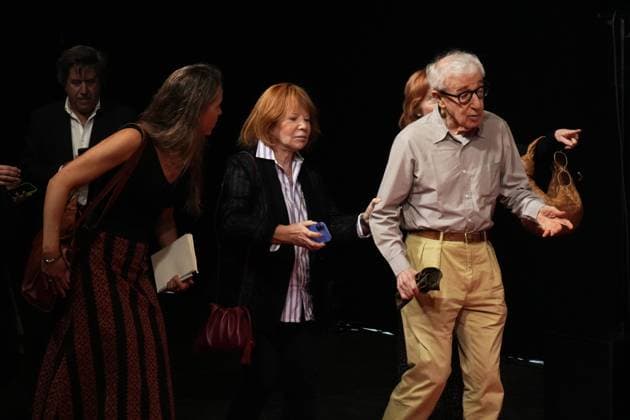 Director Woody Allen during presentation of film Wasp 2026 in Madrid on Thursday, 01 October 2026 Cordon Press