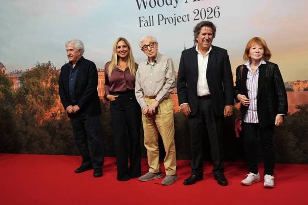 Director Woody Allen during presentation of film Wasp 2026 in Madrid on Thursday, 01 October 2026. Cordon Press