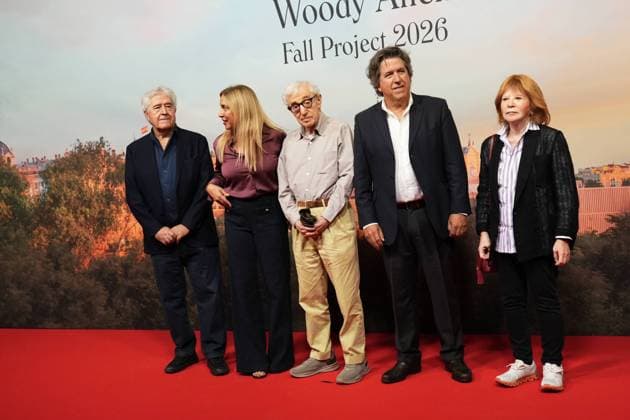 Director Woody Allen during presentation of film Wasp 2026 in Madrid on Thursday, 01 October 2026. Cordon Press