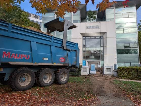 French farmers protest rising fuel prices GUYANCOURT, FRANCE - OCTOBER 1: Farmers dump several metric tons of agricultural waste in front of the tax office and douse its facade with liquid to protest soaring fuel prices in Guyancourt, France, on October 1, 2026. The action is led by the Coordination Rurale union, which is demanding measures to lower the price of agricultural fuel and has announced plans to escalate its protests. Luc Auffret Anadolu Guyancourt France. Editorial use only. Please get in touch for any other usage.  Copyright: x2026xAnadoluxLucxAuffretx