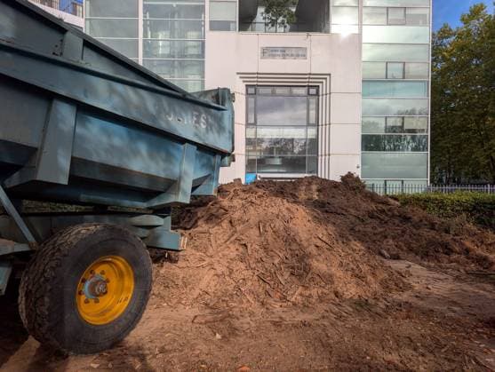 French farmers protest rising fuel prices GUYANCOURT, FRANCE - OCTOBER 1: Farmers dump several metric tons of agricultural waste in front of the tax office and douse its facade with liquid to protest soaring fuel prices in Guyancourt, France, on October 1, 2026. The action is led by the Coordination Rurale union, which is demanding measures to lower the price of agricultural fuel and has announced plans to escalate its protests. Luc Auffret Anadolu Guyancourt France. Editorial use only. Please get in touch for any other usage.  Copyright: x2026xAnadoluxLucxAuffretx