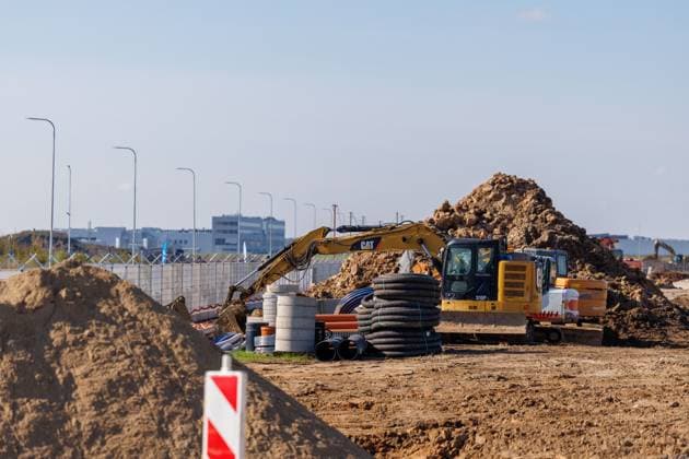 Ceremony marking the start of construction of the Leopard 2A8 tank assembly and repair plant, October 1, 2026, Kaunas, Kaunas, Lithuania  Copyright: xErikasxOvcarenkox