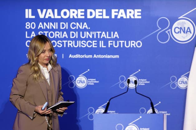 IPA89184583 - Rome, Italy October 1, 2026 Celebrations marking the 80th anniversary of the CNA will take place at the Auditorium Antonianum. Prime Minister Giorgia Meloni is expected to attend the event at 5:00 p.m. for a gathering dedicated to the world of Italian crafts and small and medium-sized enterprises. Copyright: xmarcoxiacobuccix xmarcoxiacobuccix IPA89184583