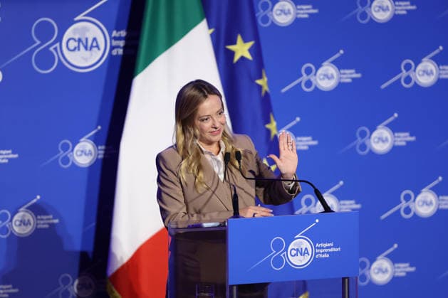 IPA89184678 - Rome, Italy - October 1, 2026 Celebrations marking the 80th anniversary of the CNA will take place at the Auditorium Antonianum. Prime Minister Giorgia Meloni is expected to attend the event at 5:00 p.m. for a gathering dedicated to the world of Italian crafts and small and medium-sized enterprises. Copyright: xmarcoxiacobuccix xmarcoxiacobuccix IPA89184678
