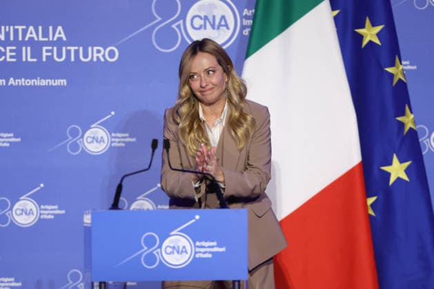 IPA89184714 - Rome, Italy October 1, 2026 Celebrations marking the 80th anniversary of the CNA will take place at the Auditorium Antonianum. Prime Minister Giorgia Meloni is expected to attend the event at 5:00 p.m. for a gathering dedicated to the world of Italian craftsmanship and small and medium-sized enterprises. Copyright: xmarcoxiacobuccix xmarcoxiacobuccix IPA89184714