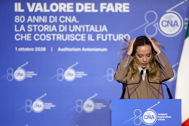 IPA89184614 - Rome, Italy October 1, 2026 Celebrations marking the 80th anniversary of the CNA will take place at the Auditorium Antonianum. Prime Minister Giorgia Meloni is scheduled to attend the event at 5:00 p.m. for a gathering dedicated to the world of Italian crafts and small and medium-sized enterprises. Copyright: xmarcoxiacobuccix xmarcoxiacobuccix IPA89184614