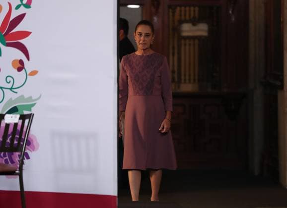 October 1, 2026: TO-45304- CIUDAD DE MEXICO,2026& x2013;10-01. President Claudia Sheinbaum Pardo leads her morning press conference at the National Palace, marking two years in office. Legal Advisor Luisa Maria Alcalde denies that proposed reforms to the Penal Code and Industrial Property Law restrict freedom of expression, while Rosaura Ruiz presents the Second Report for the Ministry of Science, Humanities, Technology and Innovation. Clasos.com.mx - ZUMAcs4_ 20261001_faa_cs4_019 Copyright: xLuisxMarinx