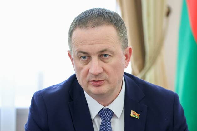 BELARUS, MINSK - OCTOBER 1, 2026: Belarus Prime Minister Alexander Turchin attends a meeting of the Council of Ministers of the Union State of Russia and Belarus at the House of the Belarusian Government Minsk Belarus - ZUMAt113 20261001_zaa_t113_378 Copyright: xDmitryxAstakhovx