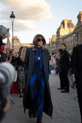 RECORD DATE NOT STATED IPA89188029 - Anna Wintour Paris, France, October 1, 2026. Anna Wintour arrives at the Schiaparelli Spring Summer 2027 fashion show at the Carrousel du Louvre during Paris Fashion Week.  Copyright: xx xx IPA89188029