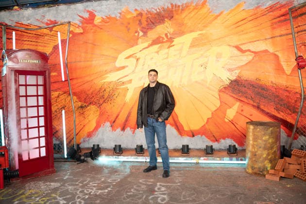 IPA89188089 - London, promotional photos for the movie Street Fighter on Leake Street. Pictured: Noah Cantineo  Copyright: xCristinaxMasseix xCristinaxMasseix IPA89188089