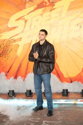 IPA89188096 - London, promotional photos for the movie Street Fighter on Leake Street. Pictured: Noah Cantineo  Copyright: xCristinaxMasseix xCristinaxMasseix IPA89188096