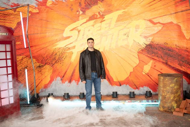 IPA89188115 - London, promotional photos for the movie Street Fighter on Leake Street. Pictured: Noah Cantineo  Copyright: xCristinaxMasseix xCristinaxMasseix IPA89188115