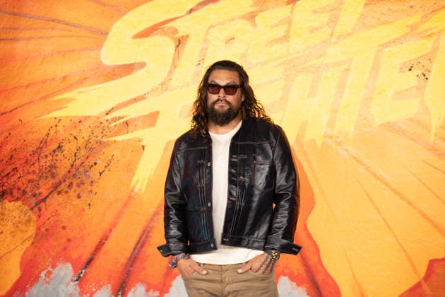 IPA89188122 - London, promotional photos for the movie Street Fighter on Leake Street. Pictured: Jason Mamoa  Copyright: xCristinaxMasseix xCristinaxMasseix IPA89188122