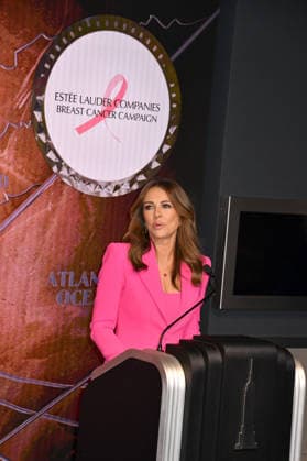 Elizabeth Hurley Lights The Empire State Building NEW YORK, NY- OCTOBER 1: Elizabeth Hurley lights the Empire State Building to Honor The EstÃe Lauder Companies™ Breast Cancer Campaign and Breast Cancer Awareness Month on October 1, 2026 in New York City. Credit: John Fycke AdMedia New York City New York USA EDITORIAL USE ONLY  Copyright: xx JohnxFycke AdMediax admphotosthree018772