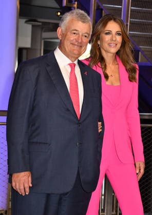 NEW YORK, NY- OCTOBER 1: William P. Lauder and Elizabeth Hurley light the Empire State Building to Honor The Esto e Lauder CompaniesÃ¢â‚¬â ¢ Breast Cancer Campaign and Breast Cancer Awareness Month on October 1, 2026 in New York City. Credit: AdMedia New York City USA - ZUMAa123 20261001_zaa_a123_048 Copyright: xJohnxFyckex