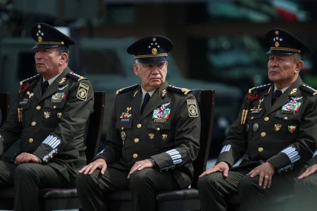 October 1, 2026: TO-45307- Ciudad de M& xe9;xico. 2026-10 -1. Ricardo Trevilla Trejo, Secretary of National Defense during the 205th anniversary of the creation of the Ministry of War and Navy in the Plaza de la Lealtad of the Ministry of National Defense of Mexico City. Alejandro God& xcd;nez Clasos.com.mx - ZUMAcs4_ 20261001_faa_cs4_204 Copyright: xAlejandroxGod& Xed;Nezx