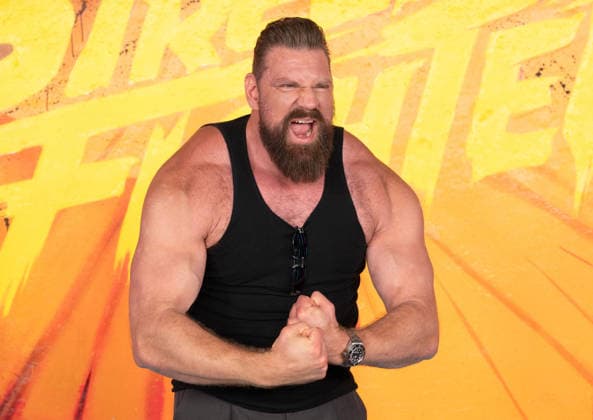 Olivier Richters attends Street Fighter Photocall at Leake Street, Waterloo in London, England. UK. Thursday 1st October 2026. Copyright: xJamesxWarrenx FP_Street_Fighter_Photocall_057