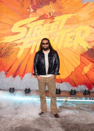 Jason Momoa attends Street Fighter Photocall at Leake Street, Waterloo in London, England. UK. Thursday 1st October 2026. Copyright: xJamesxWarrenx FP_Street_Fighter_Photocall_040