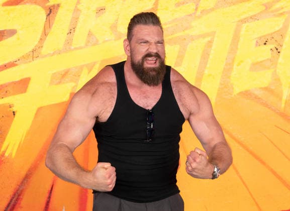Olivier Richters attends Street Fighter Photocall at Leake Street, Waterloo in London, England. UK. Thursday 1st October 2026. Copyright: xJamesxWarrenx FP_Street_Fighter_Photocall_056