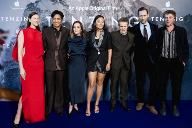 London Gala Screening Of Tenzing on Thursday 1 October 2026 Caitriona Balfe, Genden Phuntsok, Jennifer Peedom, Thinley Lhamo, Willem Dafoe, Tom Hiddleston, Johnny Flynn attends the London Gala Screening Of Tenzing on Thursday 1 October 2026 at Curzon, Mayfair, London. ., Credit:Julie Edwards Avalon  Copyright: xJuliexEdwardsx xAvalonx 1139883737