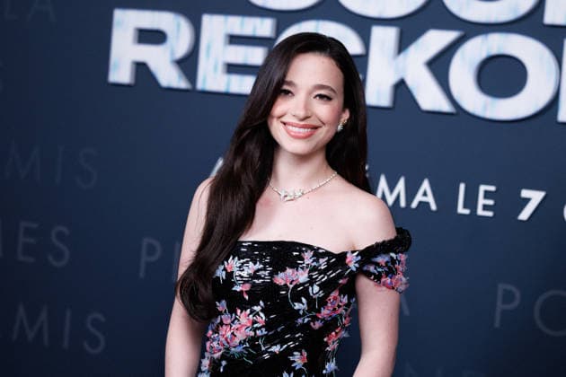 The Social Reckoning Premiere - Paris Mikey Madison attends the photocall for the premiere of The Social Reckoning held at the Pathe Palace in Paris, France on October 1, 2026. Photo by David Boyer ABACAPRESS.COM Paris France  Copyright: xBoyerxDavid ABACAx