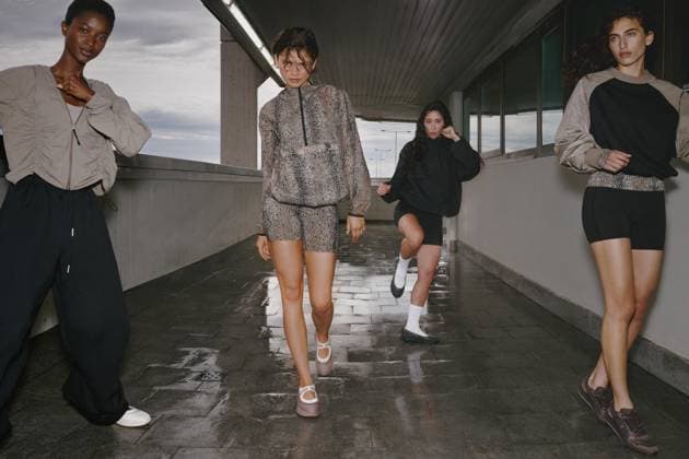 Zendaya unveils her latest collection with sportswear brand On, featuring a bold python print *MANDATORY BYLINE - MUST CREDIT: Courtesy of On Mega* Zendaya unveils her latest collection with sportswear brand On, featuring a bold python print., , It is the second collection the Dune star has co-created as part of her long-running partnership with Swiss brand On, and is showcased by Zendaya in an action movie-inspired campaign that sees her pose with a snake around her neck., , On says the collection - developed alongside Zendaya’s longtime collaborator Law Roach - brings together performance, style and everyday expression., , According to One the action movie-inspired campaign that includes a short film puts movement centre stage. , , Zend  Copyright: xThexMegaxAgencyxCourtesyxofxOn Megax