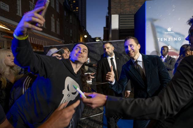 Screening of Tenzing at the Curzon Mayfair Featuring: Tom Hiddleston Where: London, United Kingdom When: 01 Oct 2026 Credit: Cover Images **NOT AVAILABLE FOR HELLO MAGAZINE** EDITORIAL USE ONLY. NOT FOR USE BY NEWSPAPERS BASED IN THE UK. Copyright: xx coverimg56071158