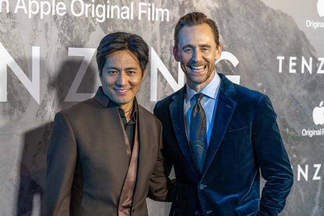 October 1, 2026, London, United Kingdom: Genden Phuntsok and Tom Hiddleston attend the London Gala Screening of TENZING at Curzon Mayfair, London.Cast and Guests attend the red carpet for the London Gala Screening of TENZING at Curzon Mayfair London United Kingdom - ZUMAs197 20261001_aaa_s197_305 Copyright: xPhilxLewisx
