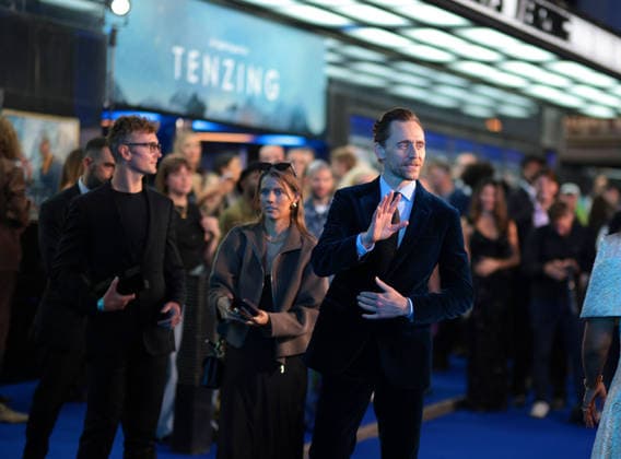 Tenzing film premiere, London, UK, on 1st October 2026 Tom Hiddleston at Tenzing film premiere, London, UK, on 1st October 2026, Credit:James Shaw Avalon UNITED KINGDOM, LONDON, London  Copyright: xJamesxShawx xAvalonx 1139895273