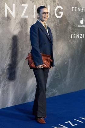 October 1, 2026, London, United Kingdom: Hayley Atwell attends the London Gala Screening of TENZING at Curzon Mayfair, London.Cast and Guests attend the red carpet for the London Gala Screening of TENZING at Curzon Mayfair London United Kingdom  - ZUMAs197 20261001_aaa_s197_301 Copyright: xPhilxLewisx