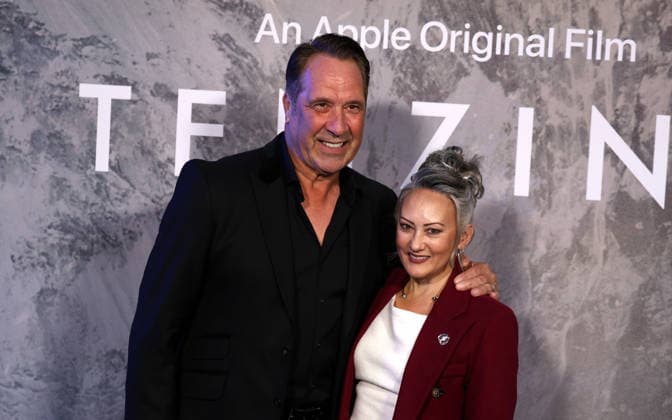 October 1, 2026, London, United Kingdom: David Seaman and Frankie Poultney attend the Tenzing London Gala Screening at Curzon Mayfair. London United Kingdom - ZUMAs197 20261001_aaa_s197_391 Copyright: xFredxDuvalx