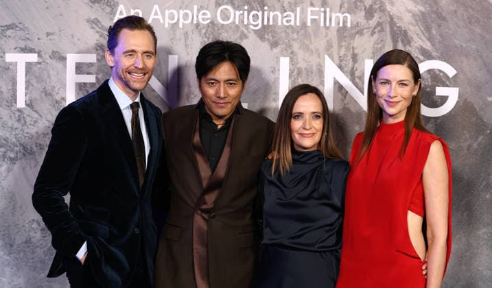 October 1, 2026, London, United Kingdom: Tom Hiddleston, Genden Phuntsok, Jennifer Peedom and Caitriona Balfe attend the Tenzing London Gala Screening at Curzon Mayfair. London United Kingdom - ZUMAs197 20261001_aaa_s197_365 Copyright: xFredxDuvalx