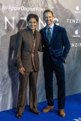 October 1, 2026, London, United Kingdom: Genden Phuntsok and Tom Hiddleston attend the London Gala Screening of TENZING at Curzon Mayfair, London.Cast and Guests attend the red carpet for the London Gala Screening of TENZING at Curzon Mayfair London United Kingdom - ZUMAs197 20261001_aaa_s197_295 Copyright: xPhilxLewisx
