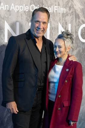 October 1, 2026, London, United Kingdom: David Seaman and Frankie Poultney attend the London Gala Screening of TENZING at Curzon Mayfair, London.Cast and Guests attend the red carpet for the London Gala Screening of TENZING at Curzon Mayfair London United Kingdom - ZUMAs197 20261001_aaa_s197_284 Copyright: xPhilxLewisx