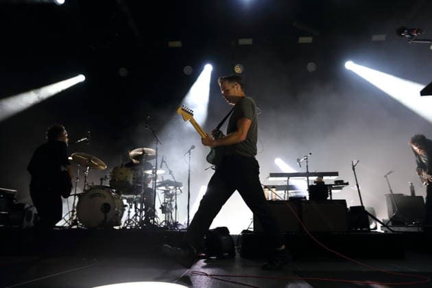 Ben Gibbard of the band Death Cab for Cutie at a concert at the Columbiahalle in Berlin, October 1, 2026 Death Cab for Cutie Concert Berlin